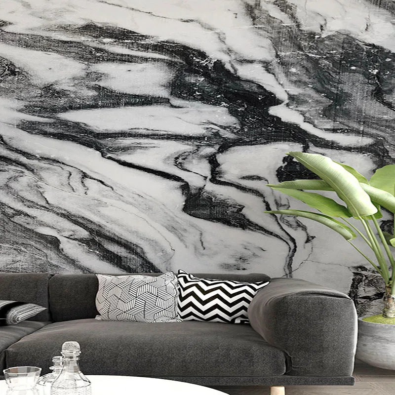 Marble 3D Wall - Home Decor Mural Wallpaper - Living Area