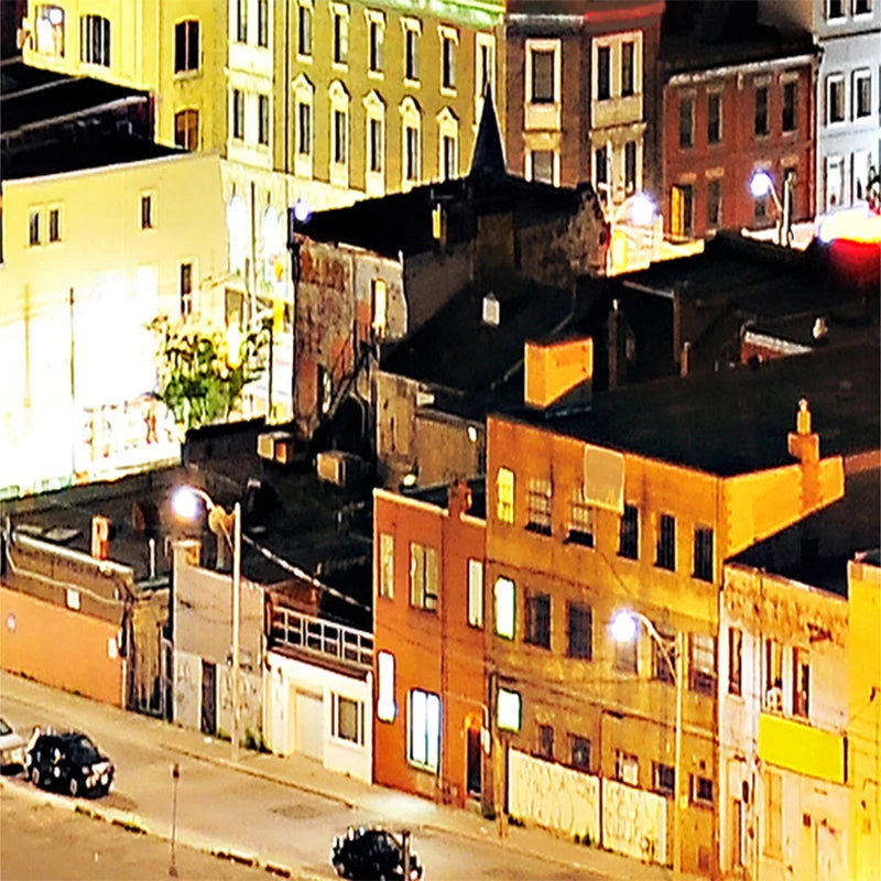 Beautiful City Night Scene 3D Mural Wallpaper - Detail