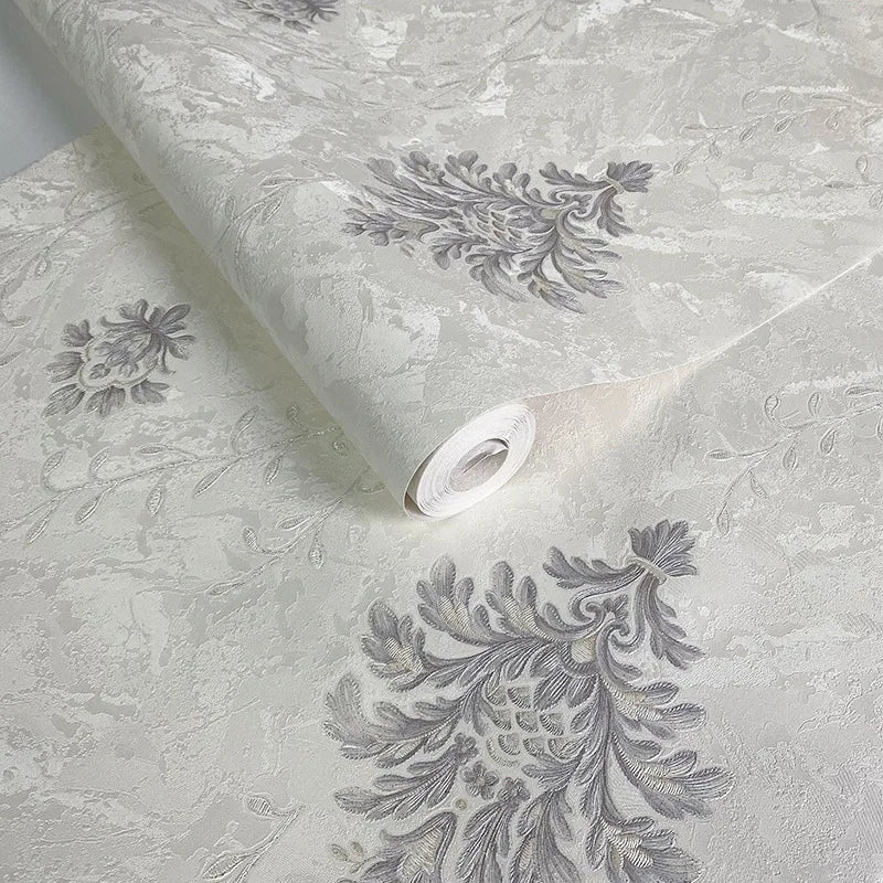 Damask wallpaper roll in 6 variant colors