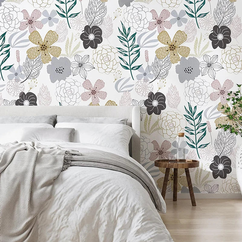 Here’s a product description for the Tropical Green Leaves Wall Stickers with multiple designs: 5-Design Tropical Green Leaves Wall Stickers - PVC Self-Adhesive - Bedroom wall
