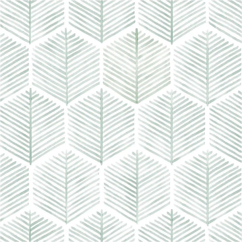 Pattern Peel & Stick Wallpaper Roll - Green