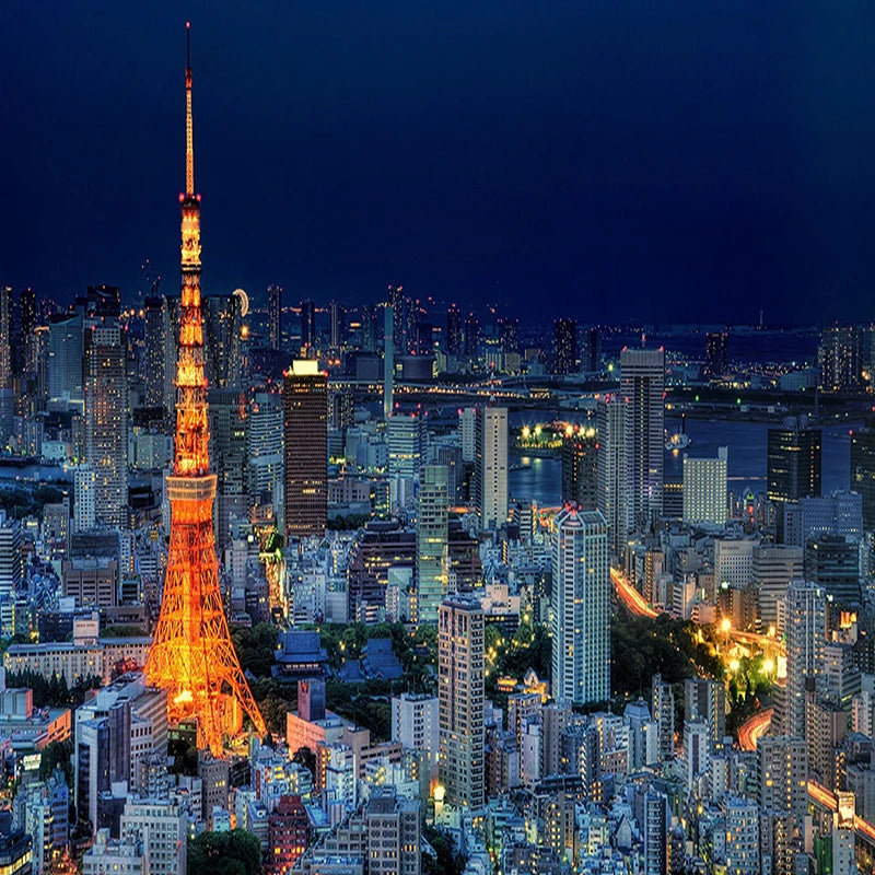 Tokyo Tower 3D Wallpaper - Full Image
