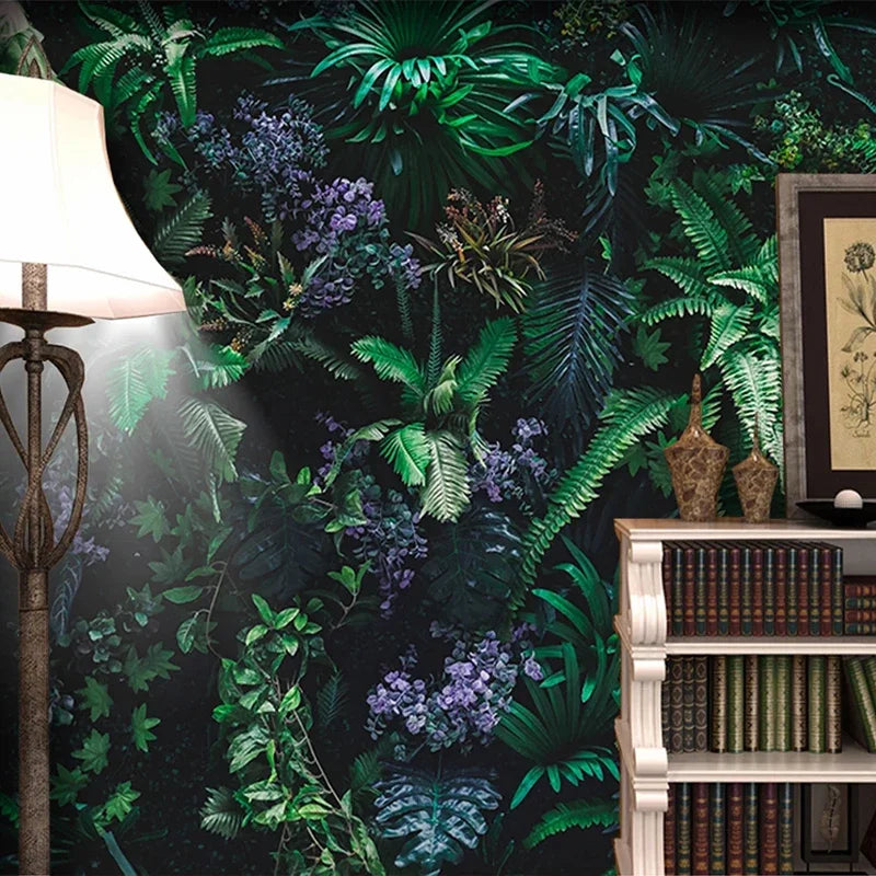 rainforest wall 3D mural wallpaper