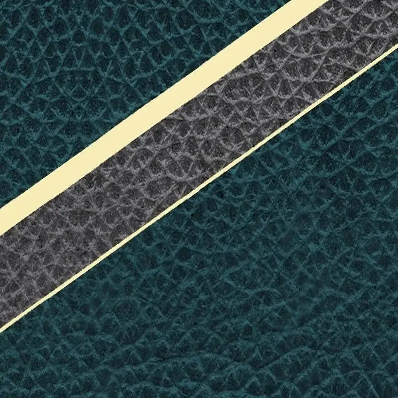 Abstract Geometric Contemporary Leather Effect Wallpaper - Detail