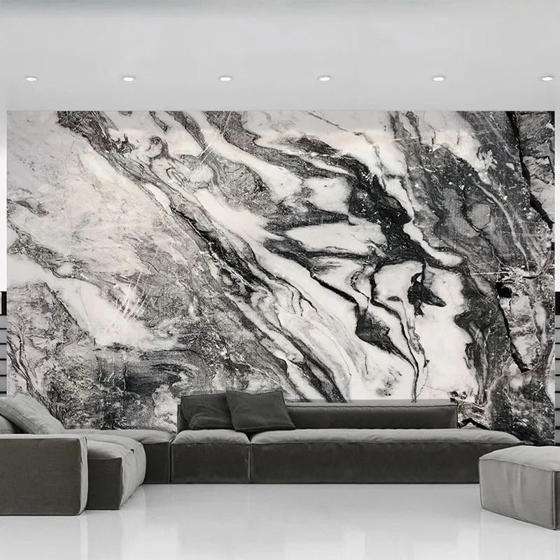 Marble 3D Wall - Home Decor Mural Wallpaper