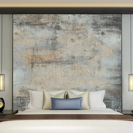 Brut Mural Wallpaper Cement Modern Style Frescoes